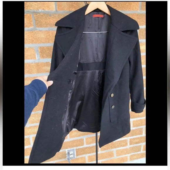 Alice + olivia wool military coat size s - Picture 7 of 8